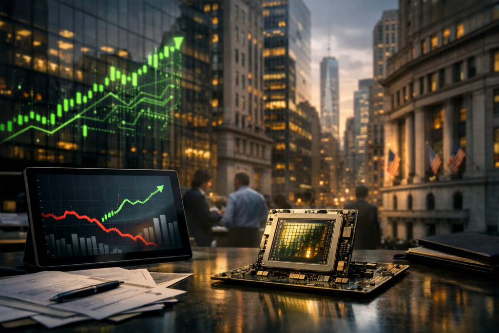 Wall Street se inclina hacia las grandes tecnológicas